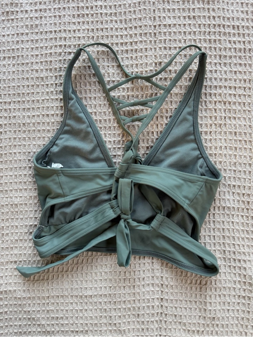 Vuori Marine Crop Top + Seascape Shortie Bikini Set w/ Bonus Prana top– Size S - Picture 7 of 10